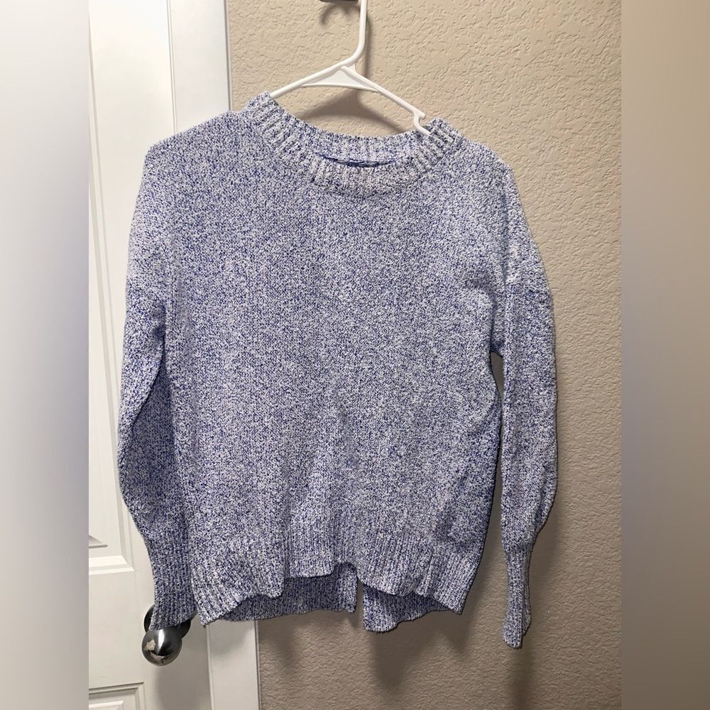 Banana Republic Blue Knit Sweater